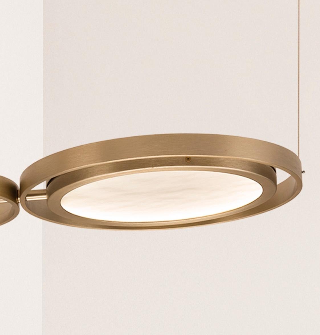Lámpara Colgante Horizontal Girasole de Euroluce Lampadari Italiano en venta