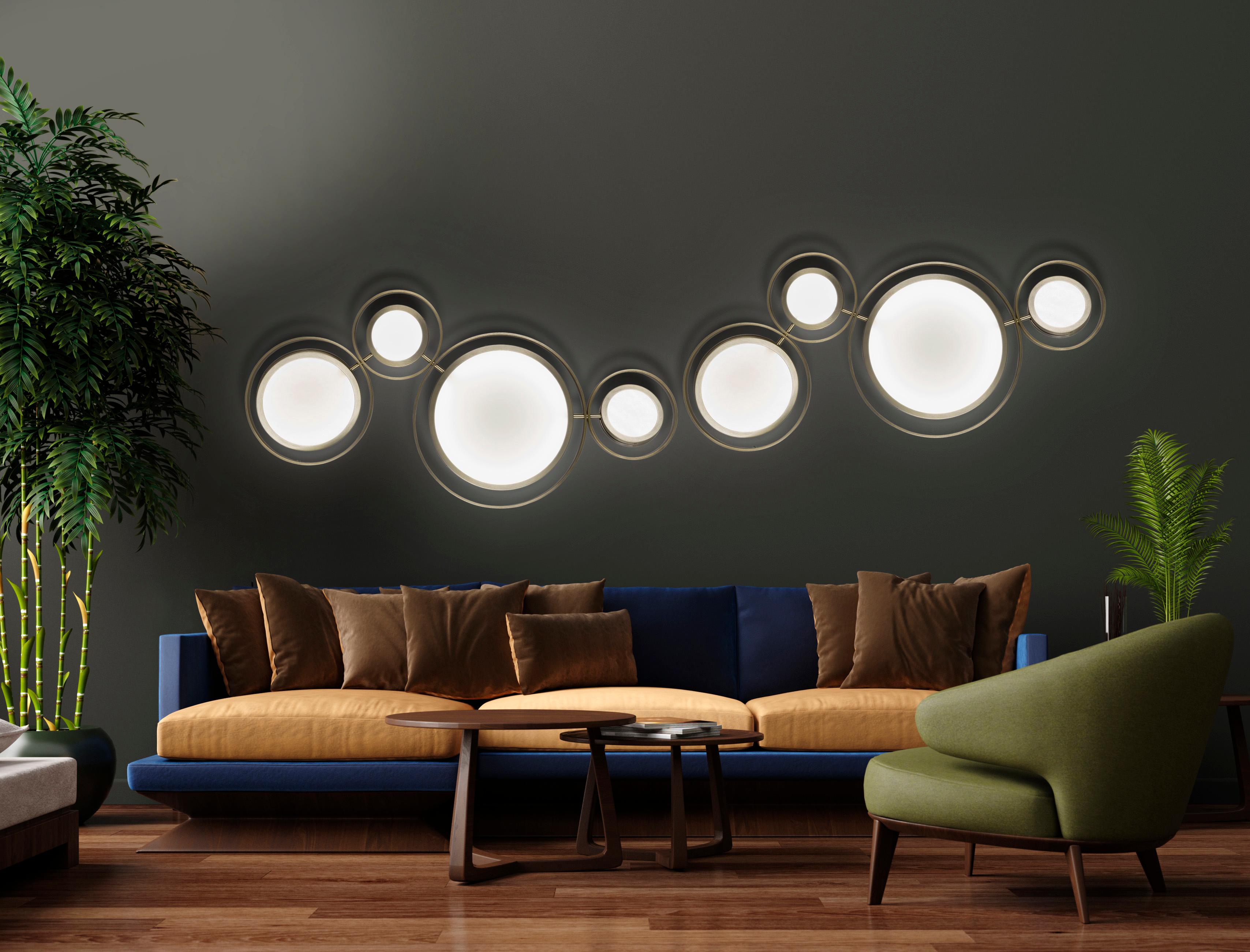 Postmoderno Lampada da parete Girasole di Euroluce Lampadari in vendita