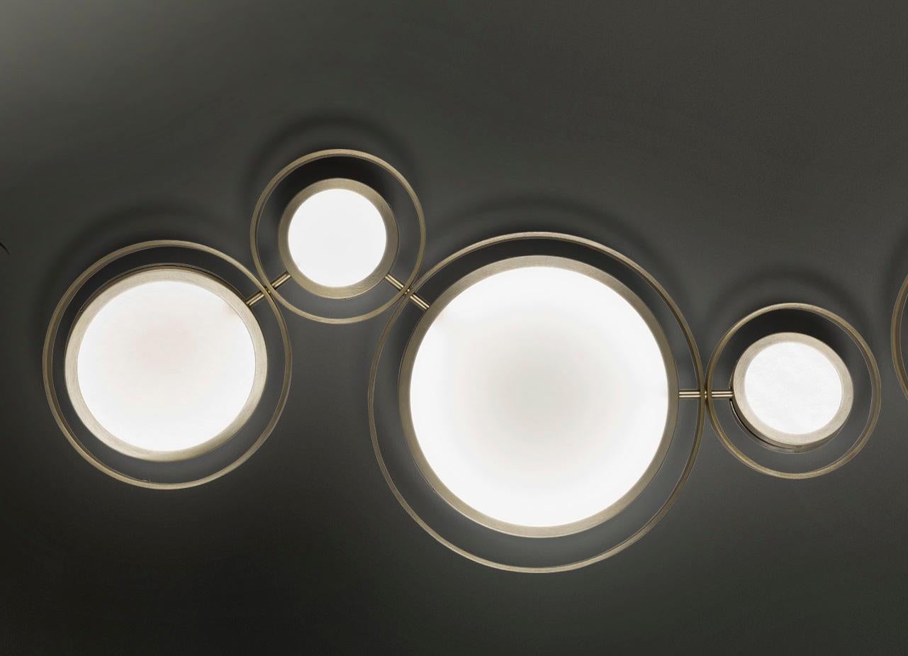 Italiano Lampada da parete Girasole di Euroluce Lampadari in vendita