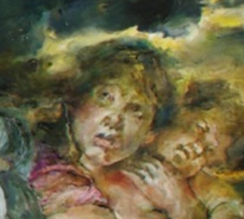 Gemälde (Nach Rubens) (Realismus), Painting, von Girbent