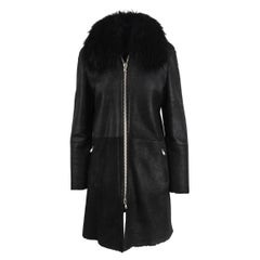 Girgio Brato Mantel aus Shearling 