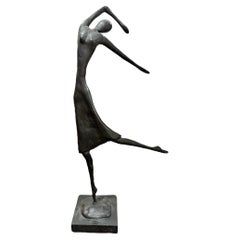 Girl Dancing with Open Arms