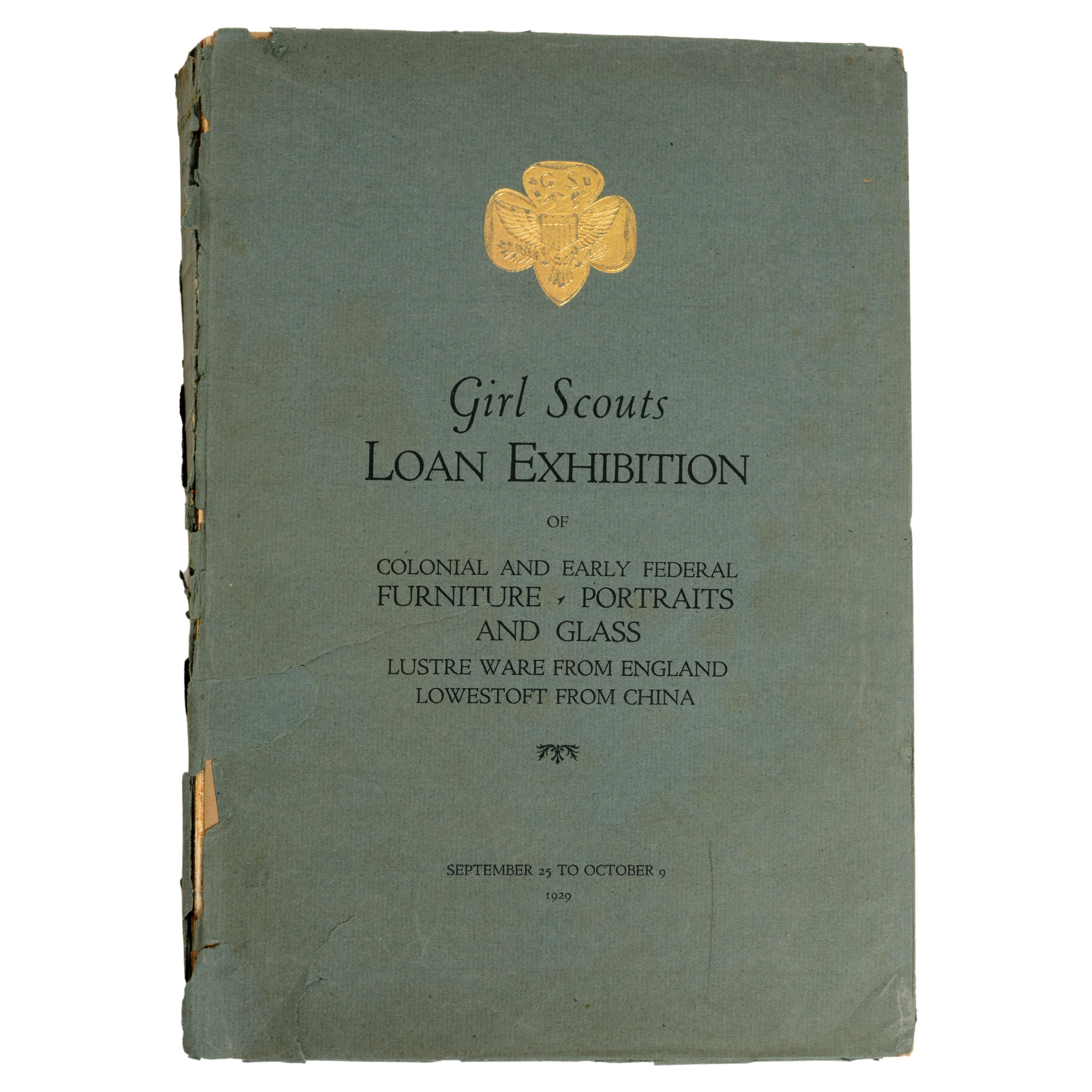Exposition de meubles coloniaux et premiers meubles fédéraux, 1ère édition de 1929, Girl Scouts Loan en vente