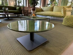 Paola Lenti Outdoor Giro Side Table - Height Adjustable in Luce Top - inSTOCK