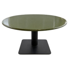 Paola Lenti Outdoor Giro Side Table - Height Adjustable in Luce Top - inSTOCK