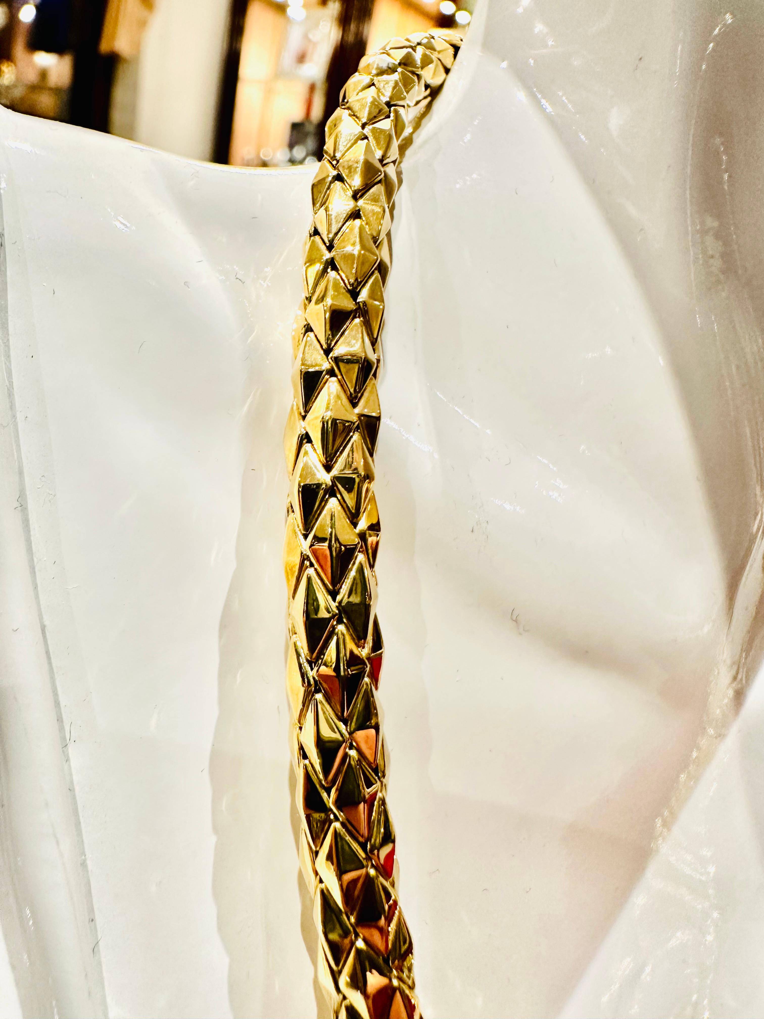 Chimento necklace necklace 18kt yellow gold In New Condition For Sale In Guidizzolo, IT