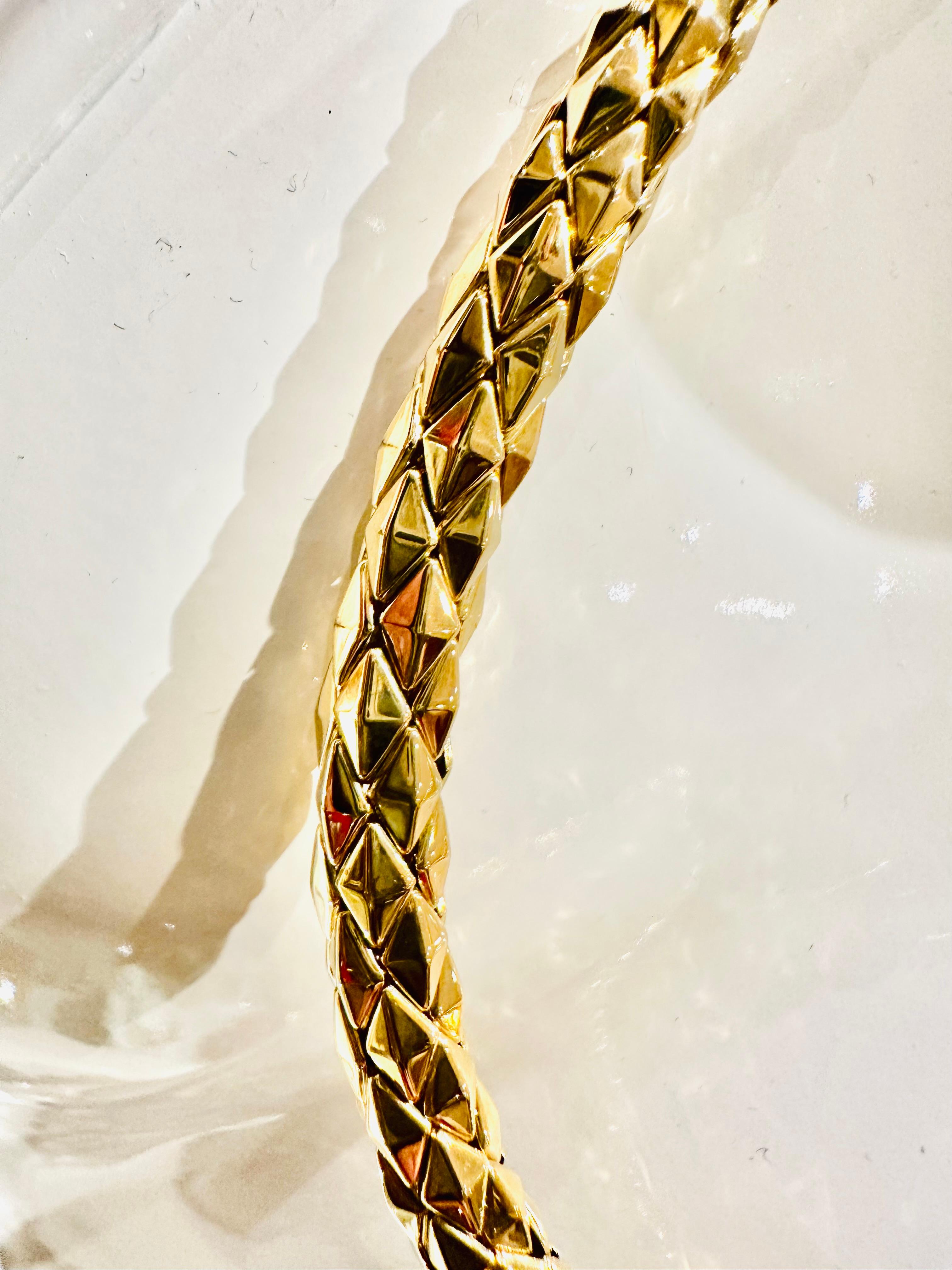 Women's Chimento necklace necklace 18kt yellow gold For Sale