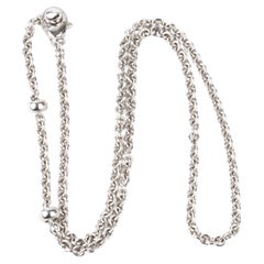 18k white gold necklace BULGARI