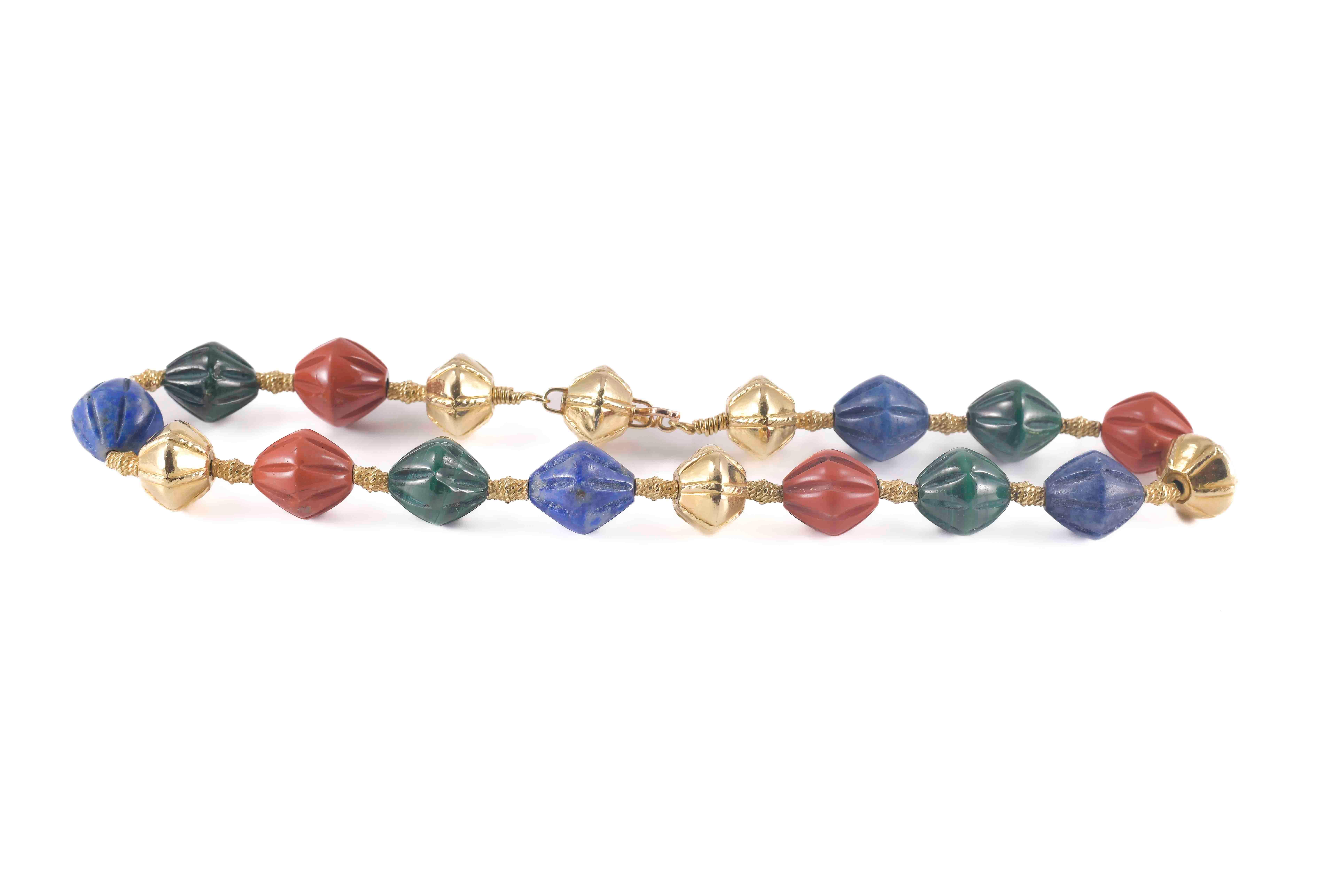 Artist Gold necklace signed MISSONI For Sale