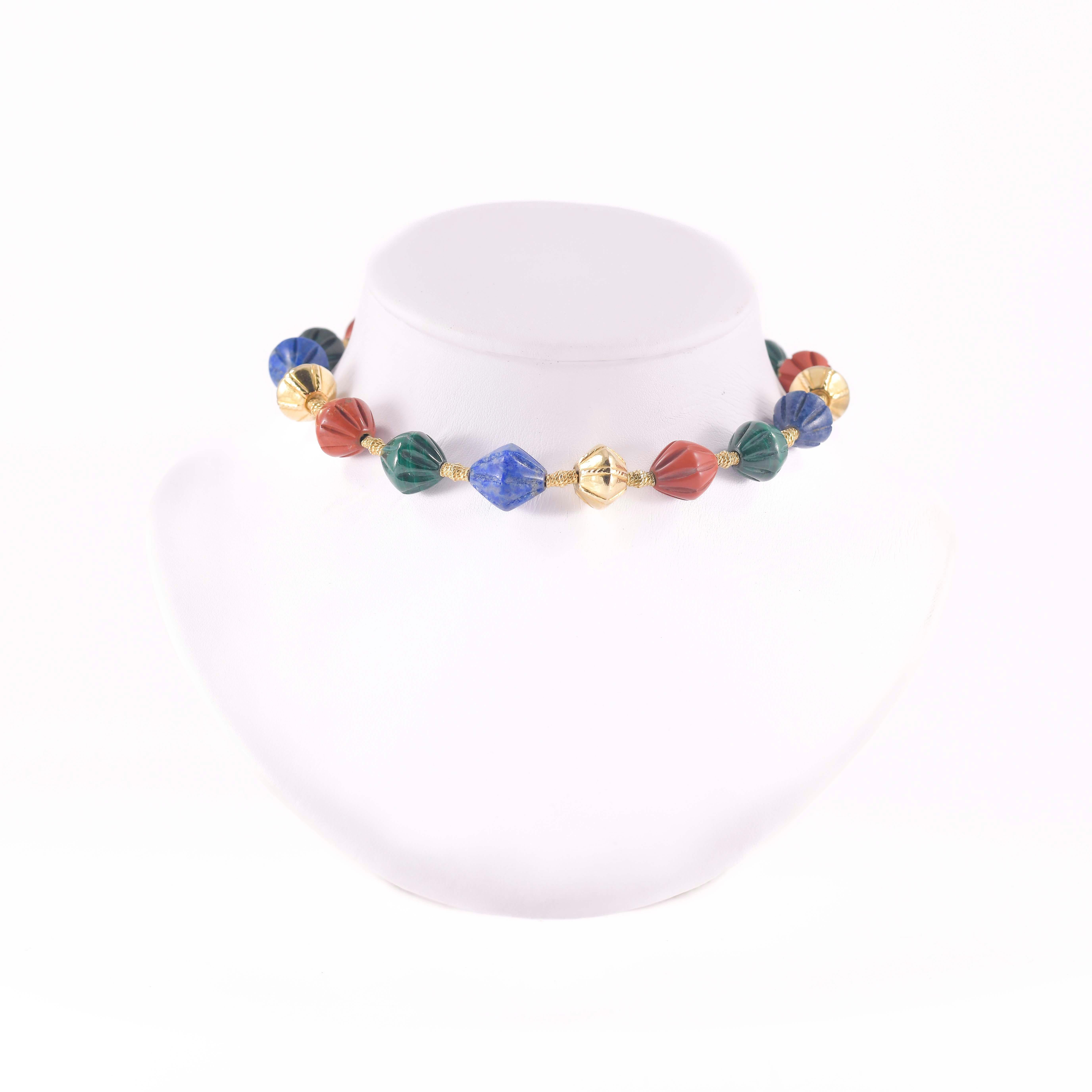 Kite Cut Gold necklace signed MISSONI For Sale