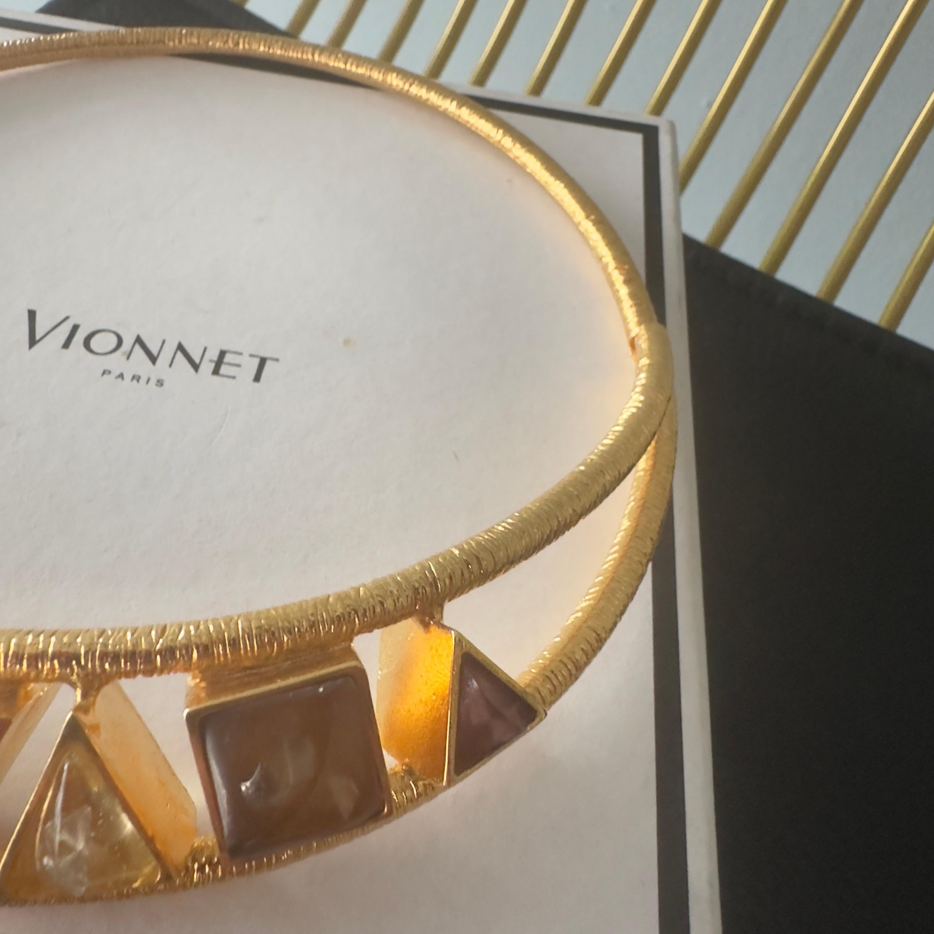 Women's Girocollo rigido Vionnet con scatola For Sale