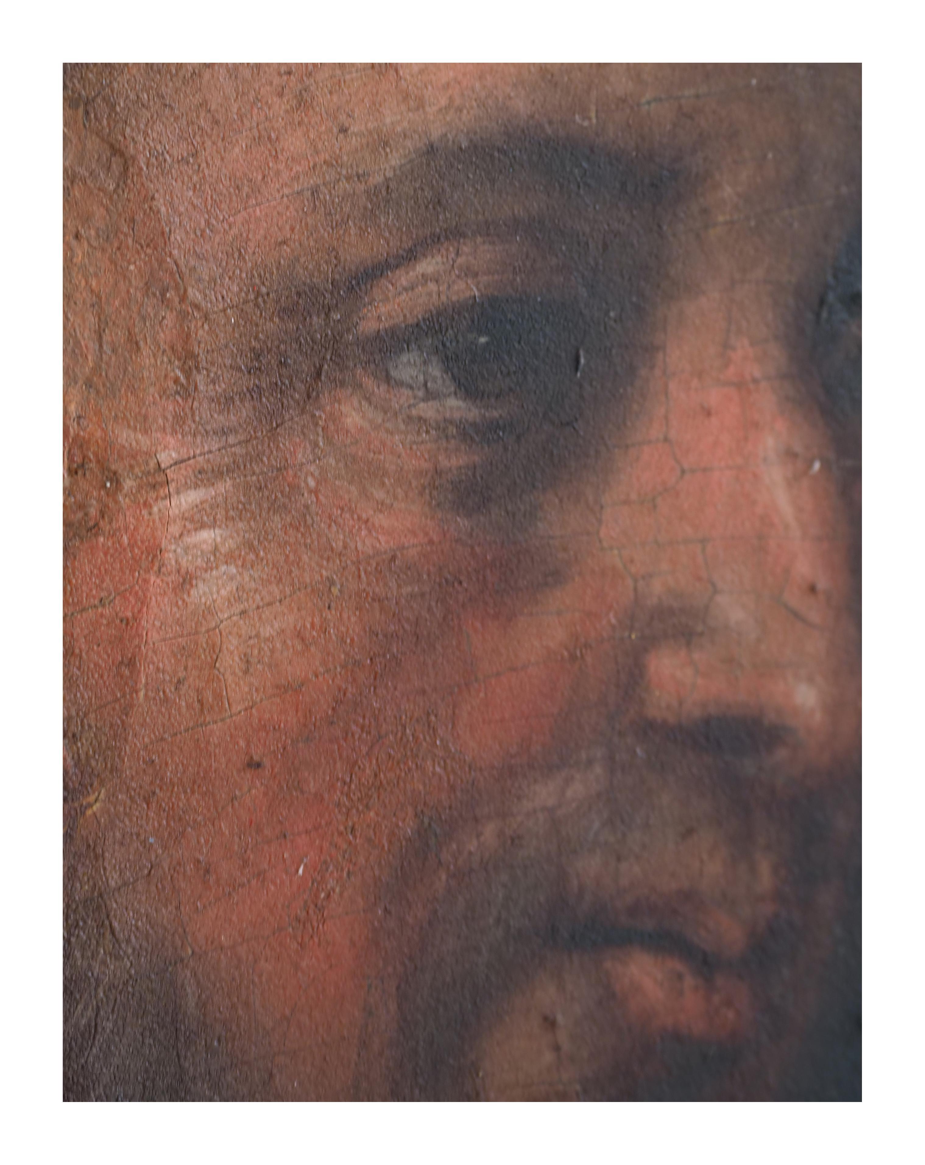Girolamo da Treviso, San Rocco, antico dipinto su tavola In condizioni buone a Spinea, Veneto