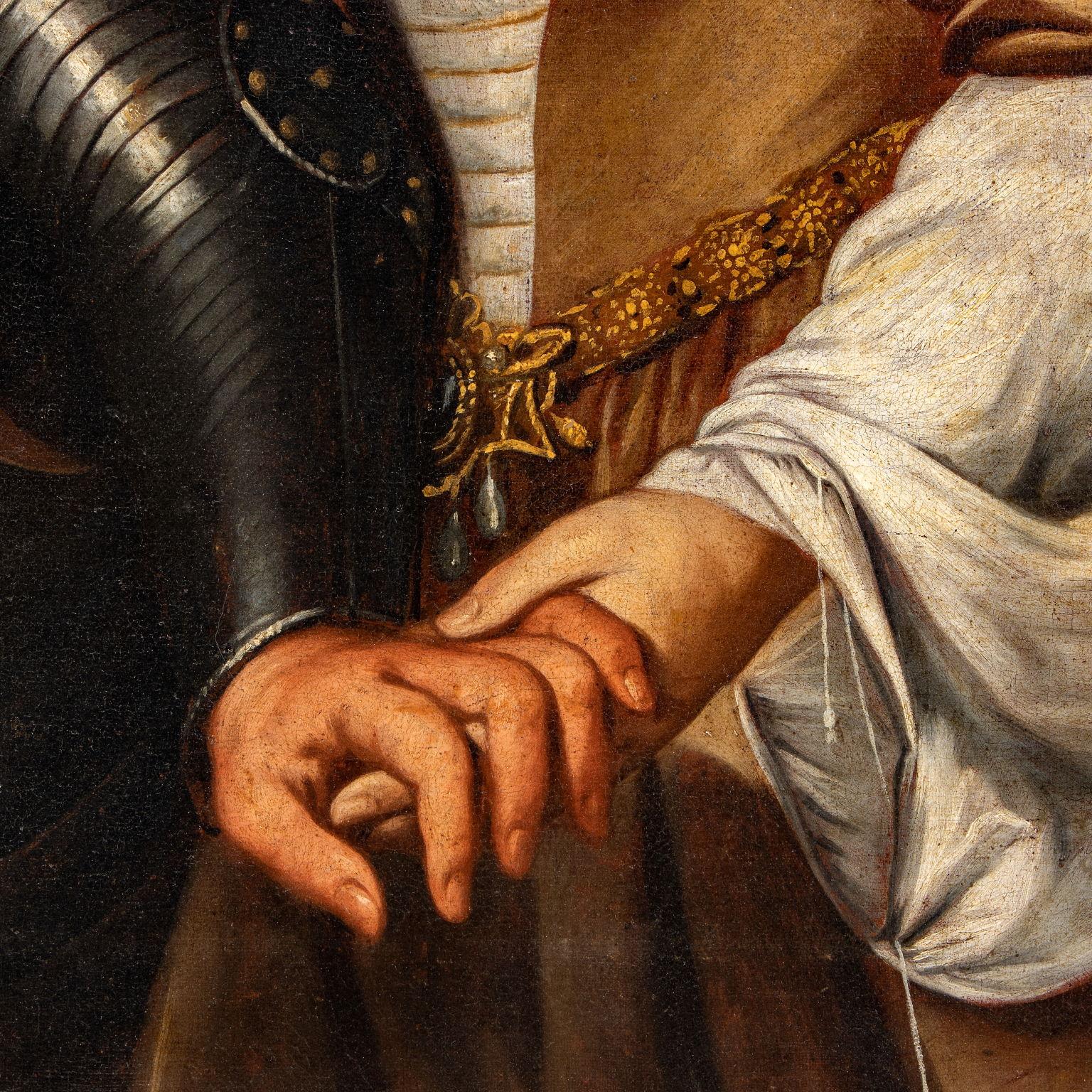 Jefte e sua figlia, Girolamo Forabosco e aiutanti, XVII secolo in vendita 3