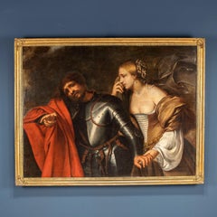 Antique Jefte and his daughter, Girolamo Forabosco and aides, 17th century