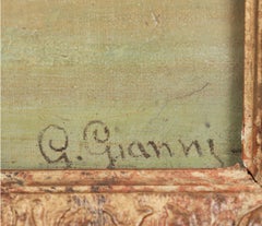 Girolamo Gianni, Vue du Castel Sant'Angelo, Rome.