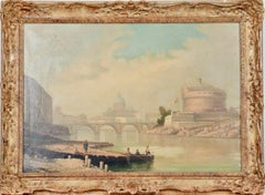 Girolamo Gianni, View of Castel Sant'Angelo, Rome. 