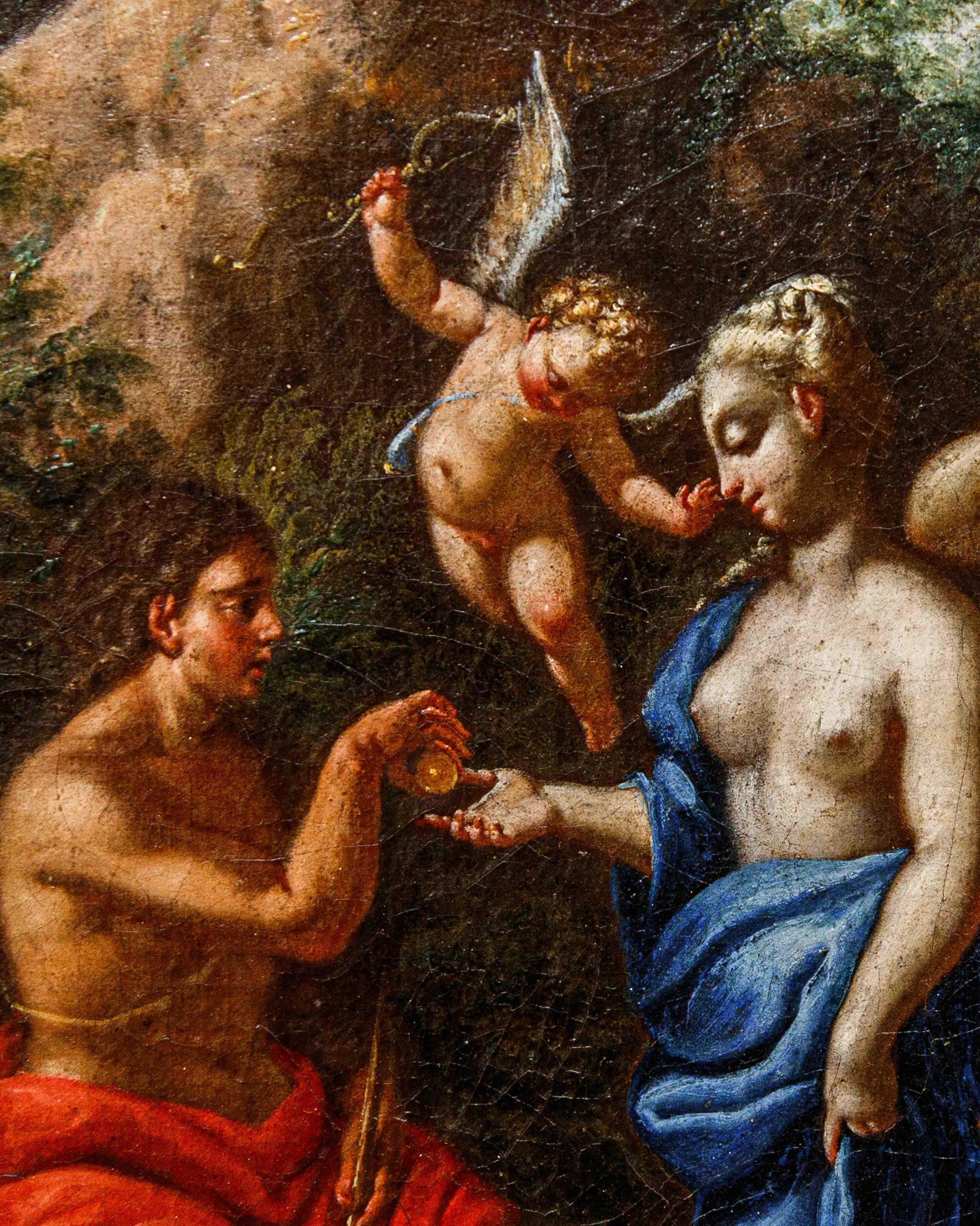 Girolamo Maria Pesci (Rome, 1679 - 1759),  The judgment of Paris For Sale 2
