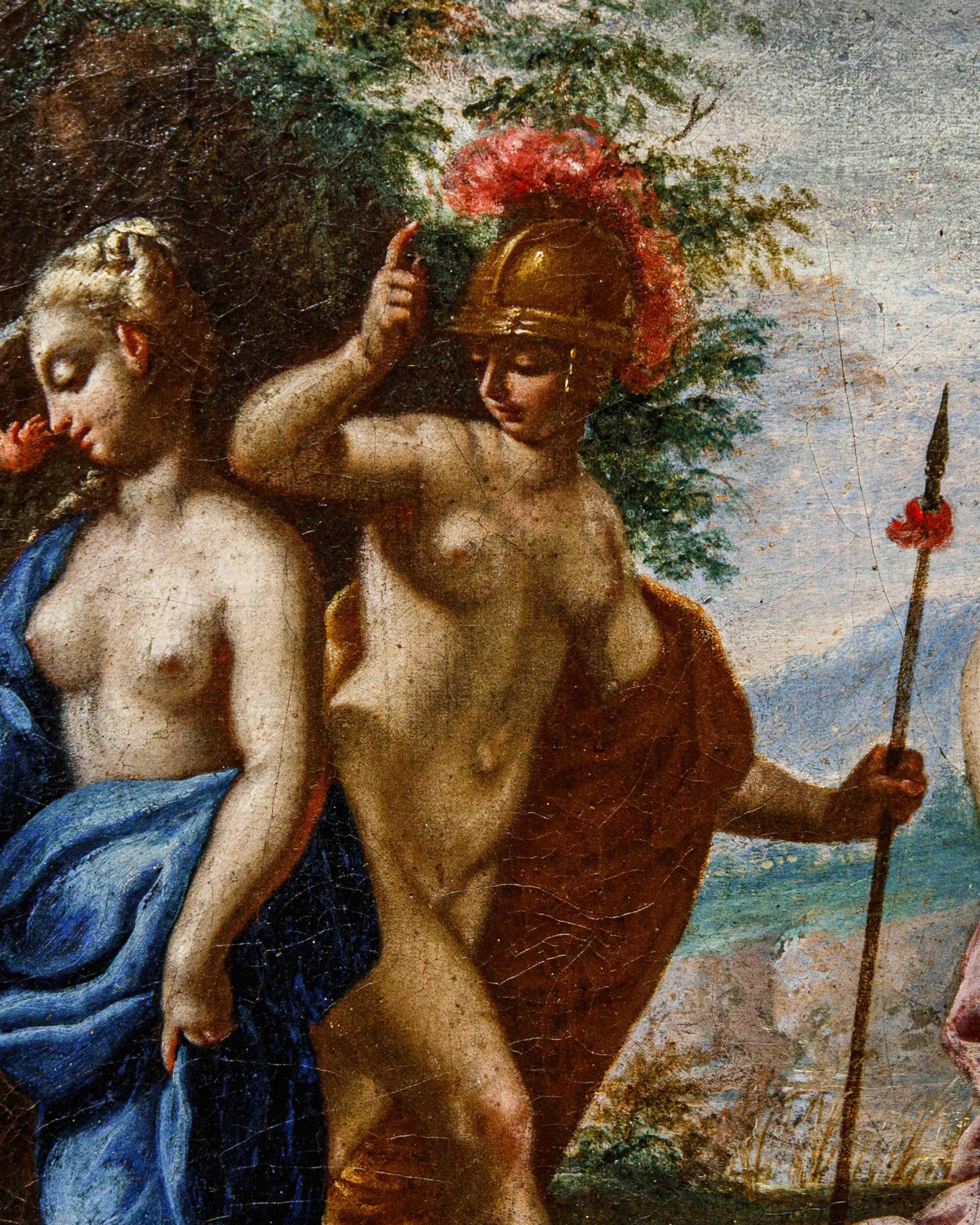 Girolamo Maria Pesci (Rome, 1679 - 1759),  The judgment of Paris For Sale 3