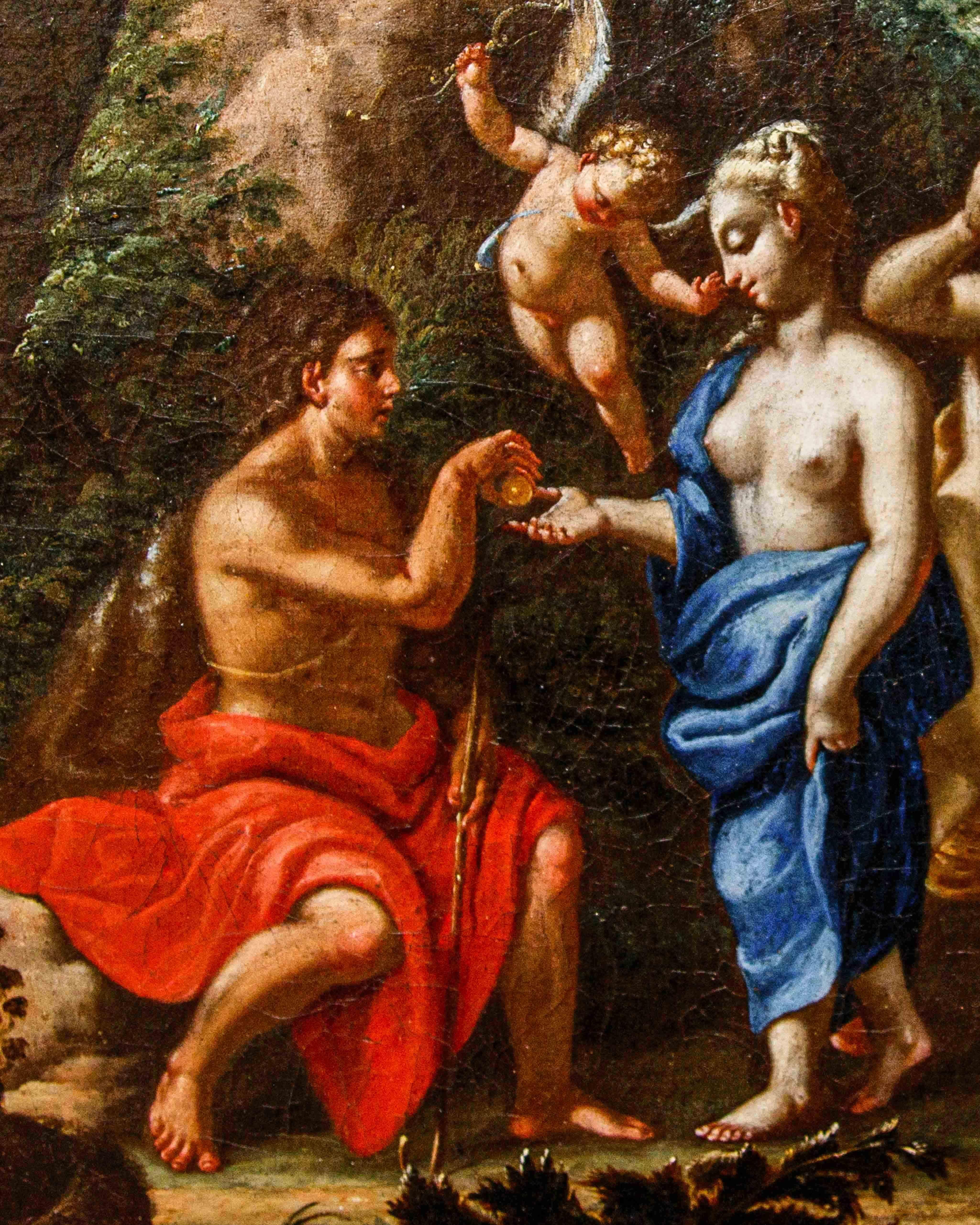 Girolamo Maria Pesci (Rome, 1679 - 1759),  The judgment of Paris For Sale 7