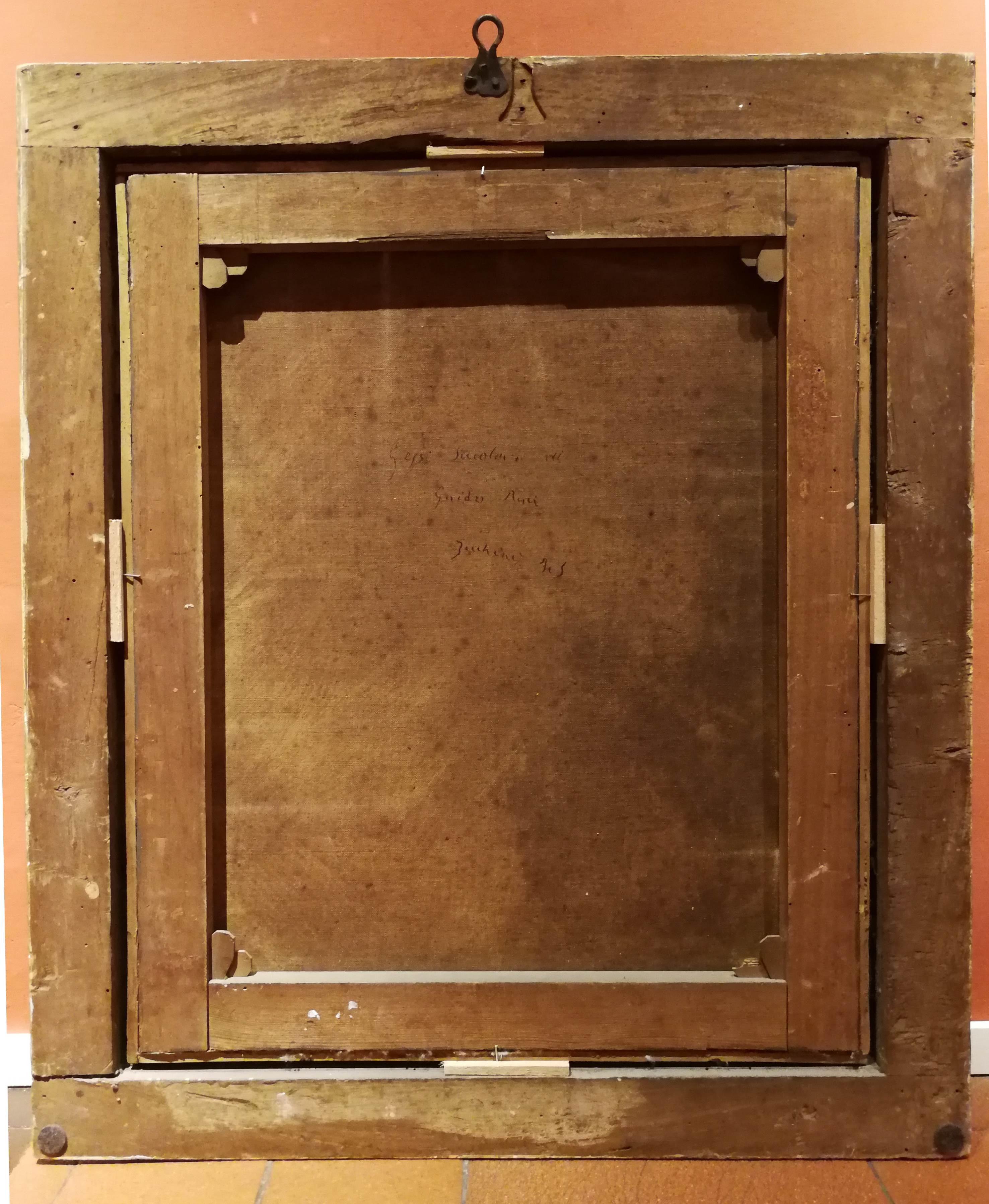 Dipinto ritratto femminile figurativo barocco emiliano del XVII secolo en venta 3
