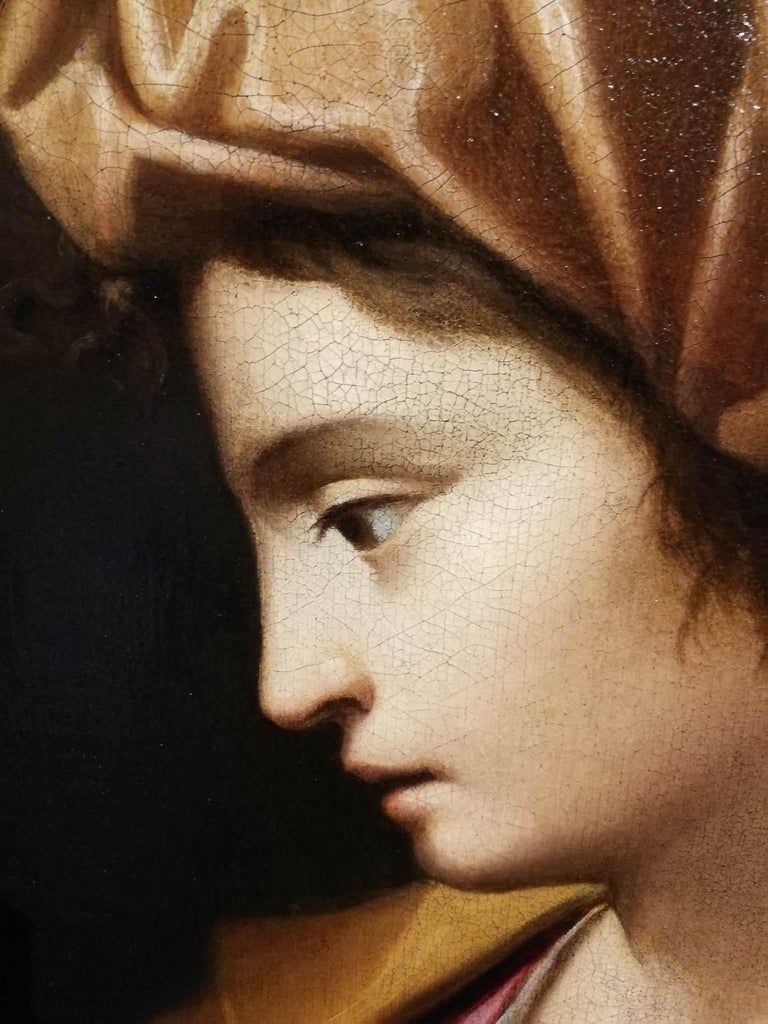 Even if on the background there is an attribution to “Francesco Gessi pupil of Guido Reni” by the bolognese art historian Guido Zucchini (dated 1945), recent studies are tending to add it to the corpus of Girolamo Negri called Il Boccia (Bologna