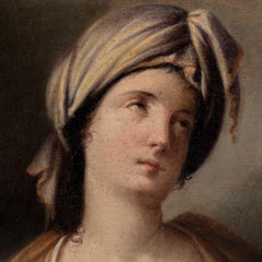 Girolamo Negri (maître bolonais) - 17e siècle  peinture figurative - Sybil