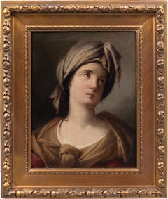 Girolamo Negri (böhmischer Meister)- 17. Jahrhundert  Figurengemälde – Sybil