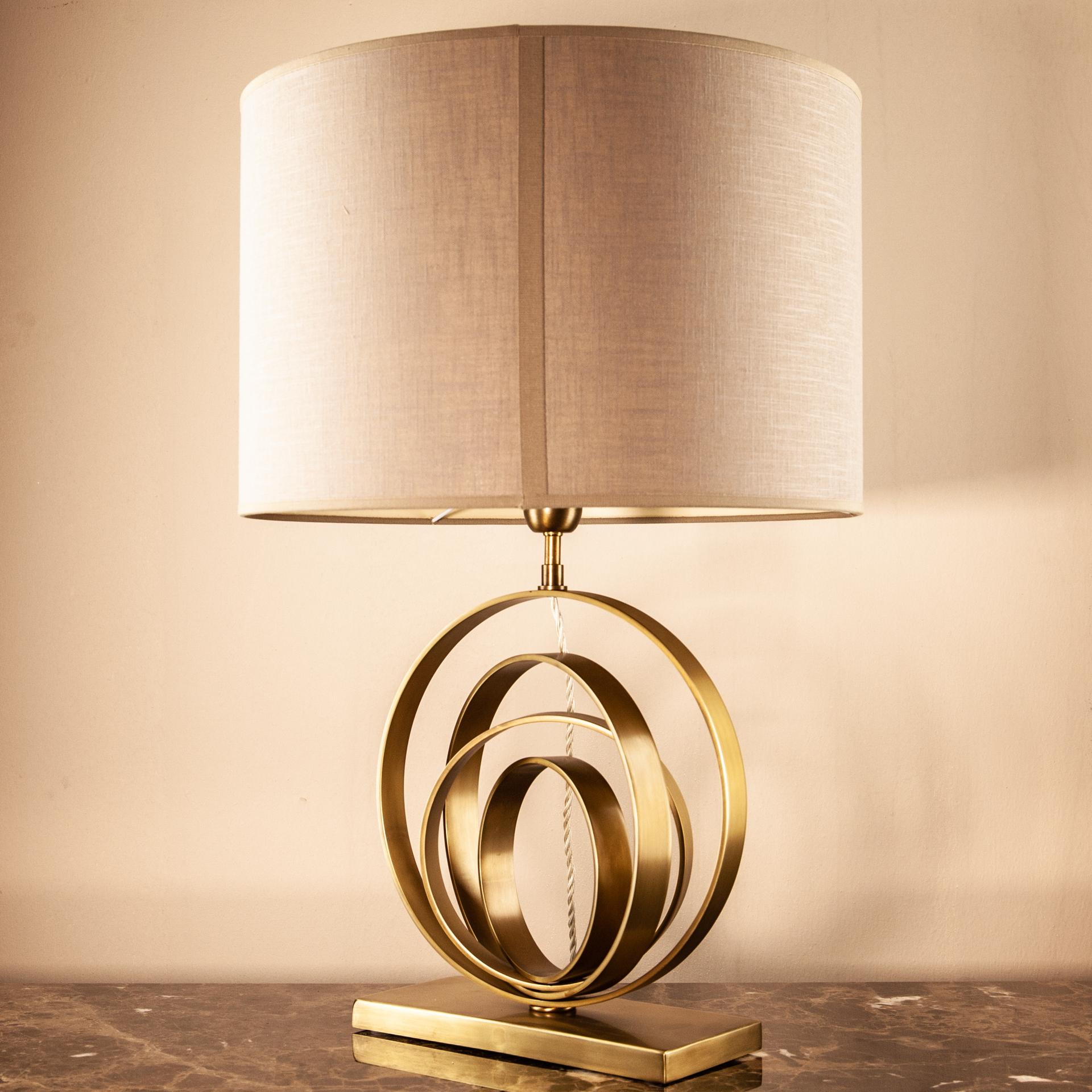 Girone Table Lamp, Florence Italy Italian Manufacturirng For Sale 6