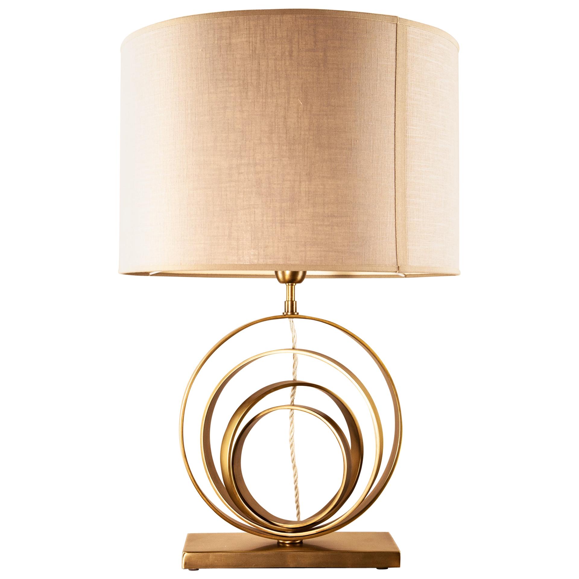Girone Table Lamp, Florence Italy Italian Manufacturirng For Sale
