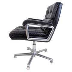 Girsberger Leather Office Chair