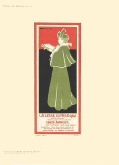 Antique 1897 Gisbert Combaz 'La Libre Esthetique' 