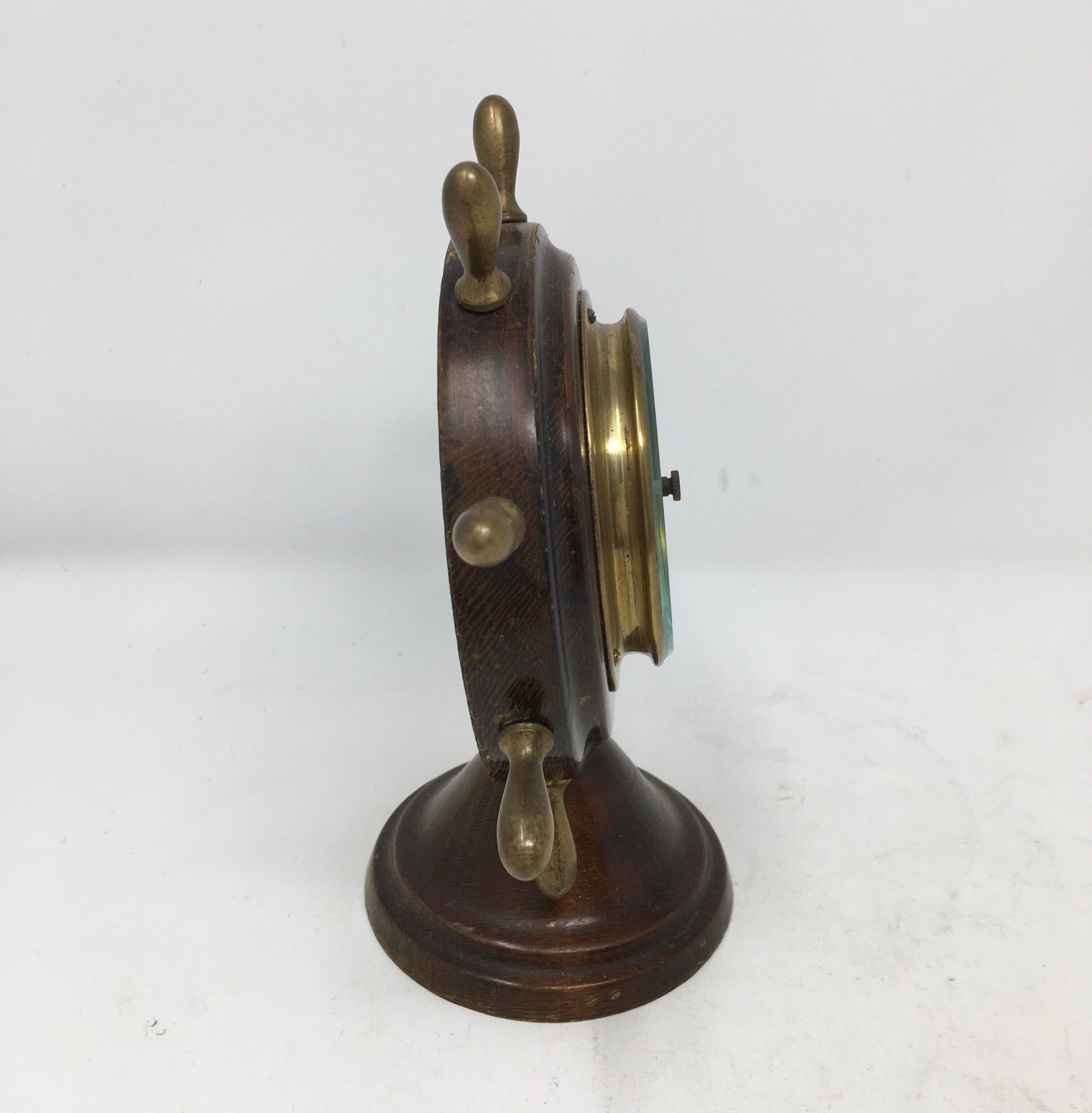 Other Gischard Ships Wheel Barometer, circa 1950s