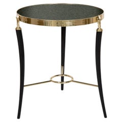 Gisele Peacock Feather Side Table