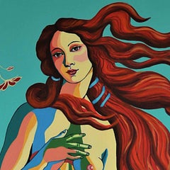 Venus original acrylic painting