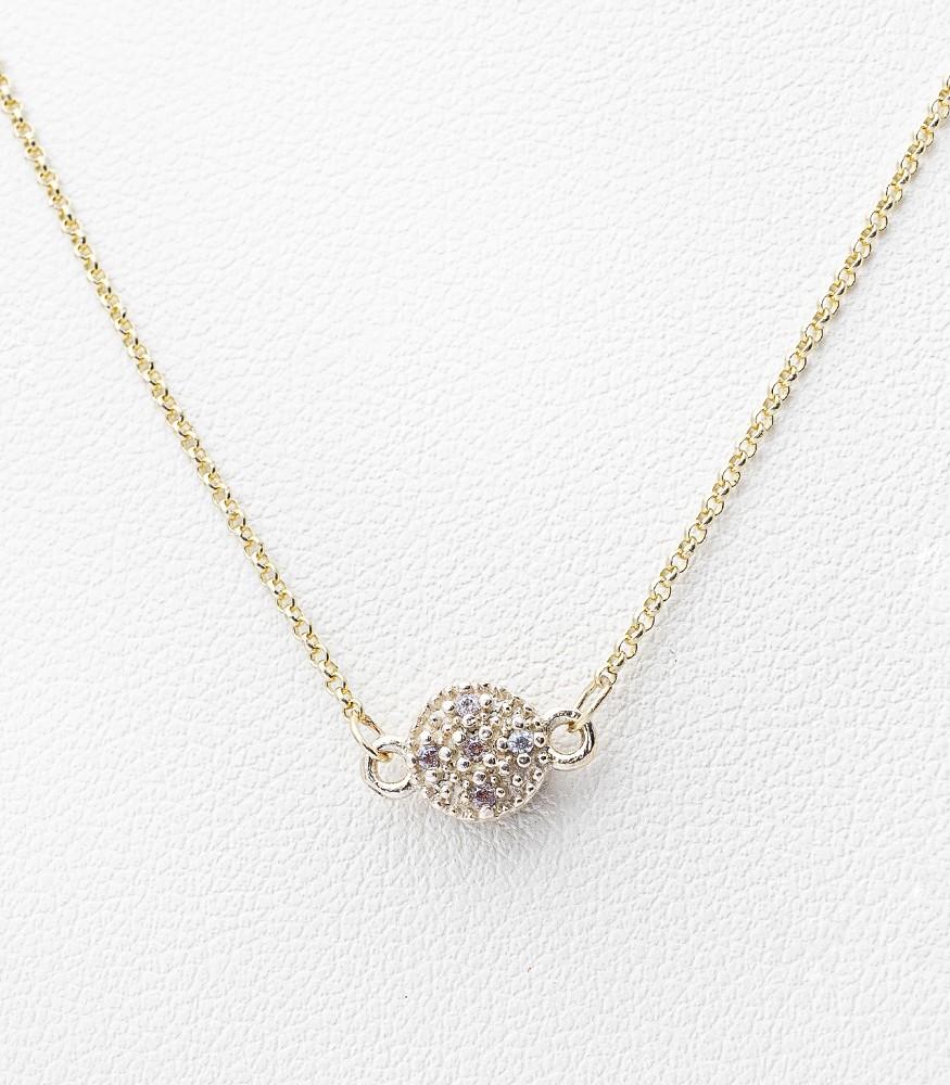 Giselle Collection Bellatrix Light Point 18kt Yellow and White Gold Necklace with Diamonds

Enveloping choker necklace in 18kt yellow and white gold with round pendant with Diamonds on both sides .

Inspired by the stars of the sky, sparkling light