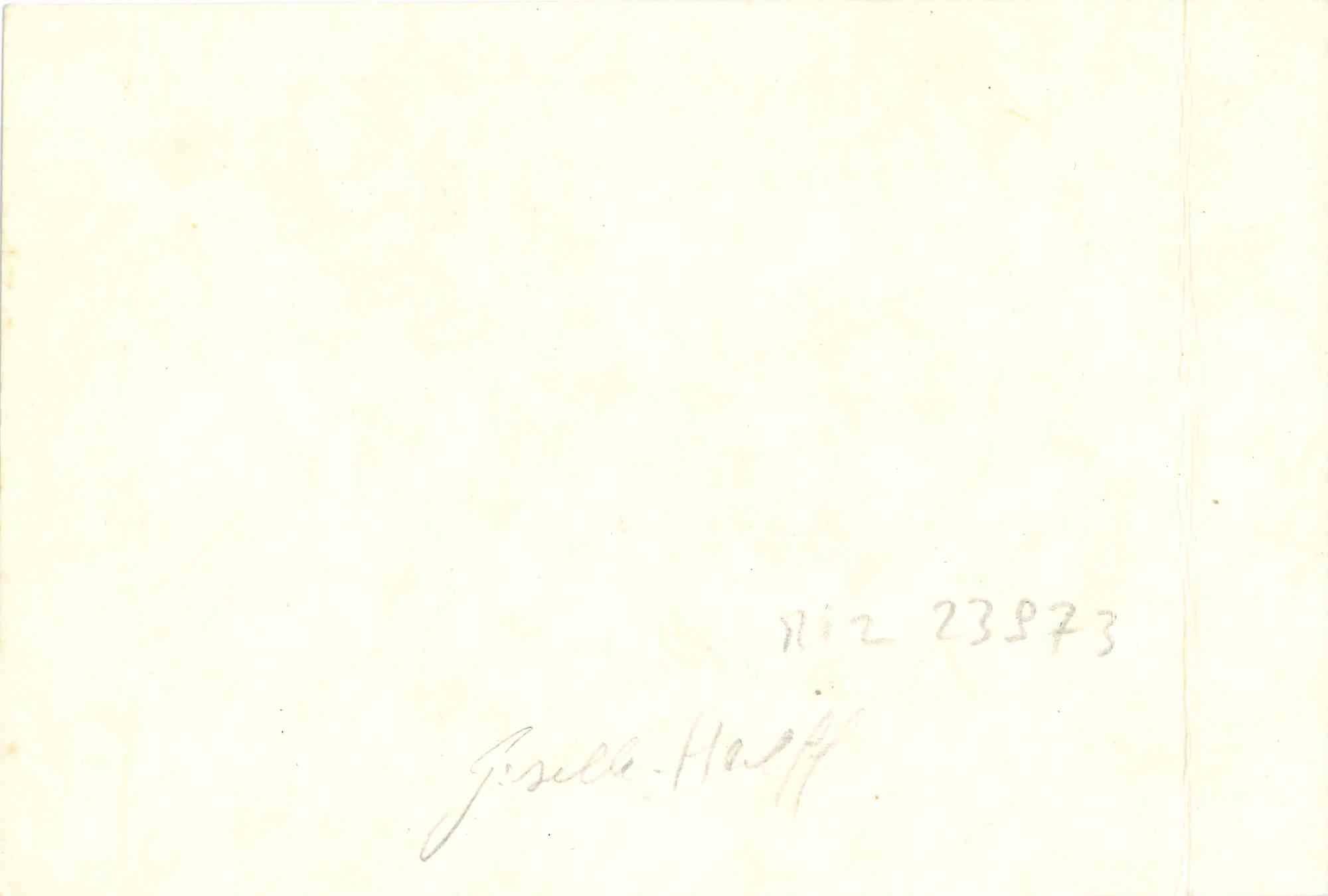 L'oiseau  Lithographie de Giselle Halff - Années 1950 en vente 1