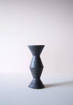 Giselle Hicks Contemporary Black Ceramic Vase, 2020