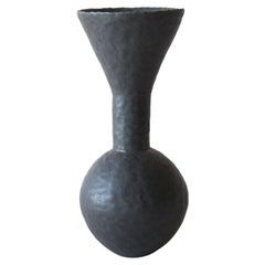 Giselle Hicks Contemporary Black Ceramic Vase, 2020