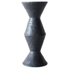 Giselle Hicks Contemporary Black Ceramic Vase, 2020