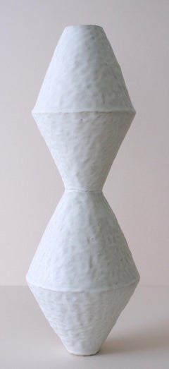 Giselle Hicks Contemporary White Ceramic Vase, 2019
