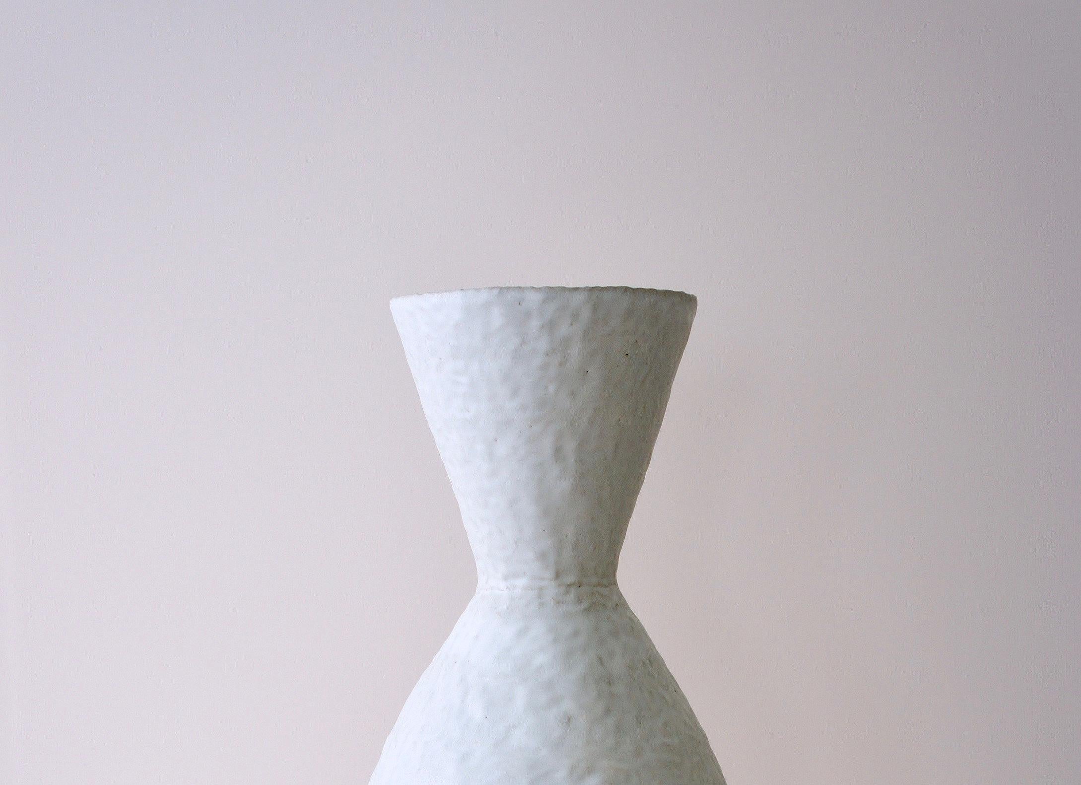 contemporary white vases