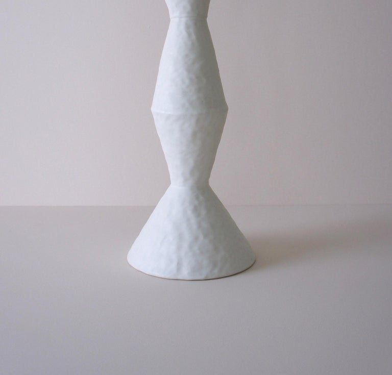 Giselle Hicks Contemporary White Ceramic Vase, 2019 For Sale at 1stDibs