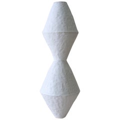 Giselle Hicks Contemporary White Ceramic Vase, 2019