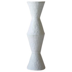 Giselle Hicks Contemporary White Ceramic Vase, 2020