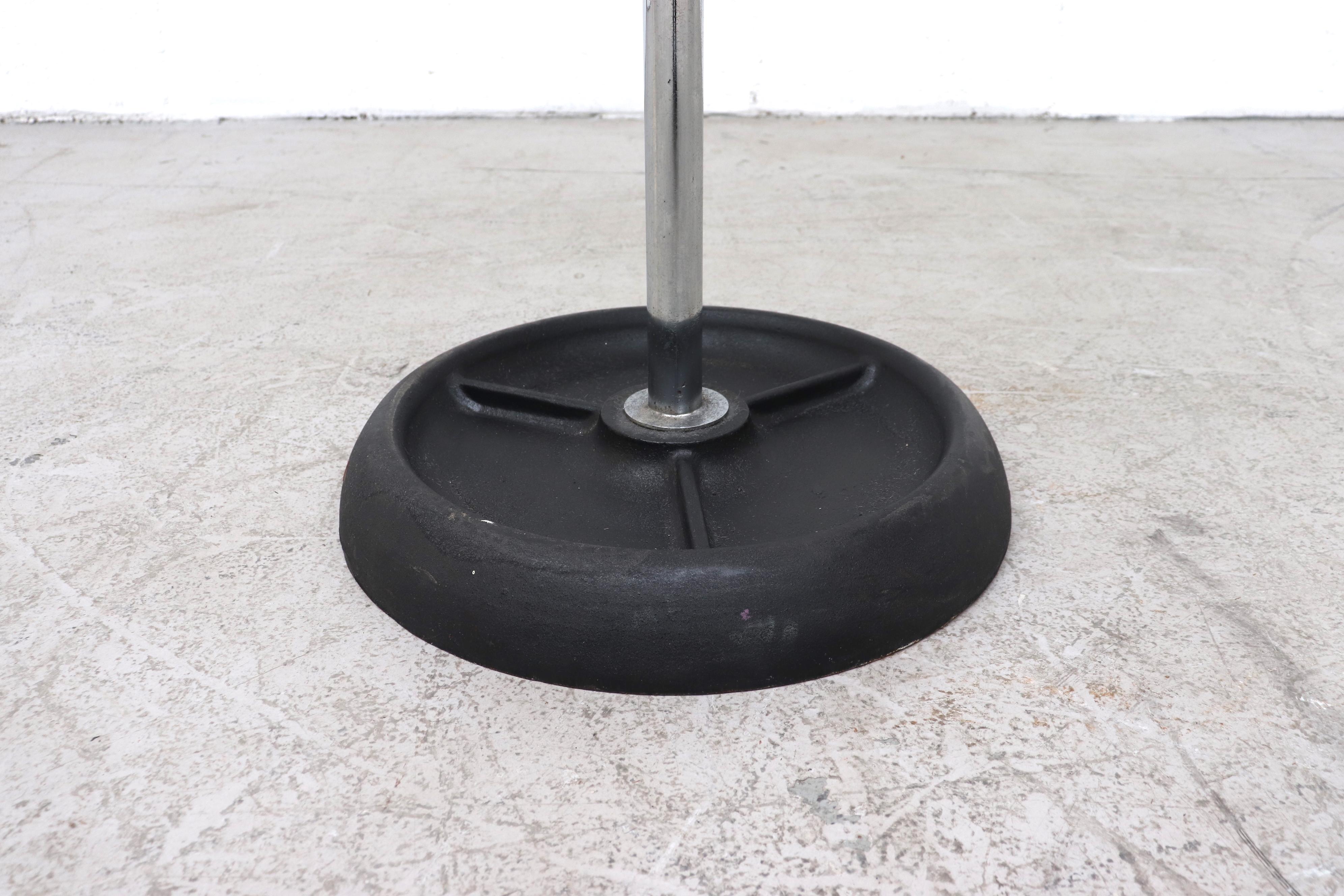 Gispen 'Attributed' Industrial Coat Tree with Umbrella Stand 1