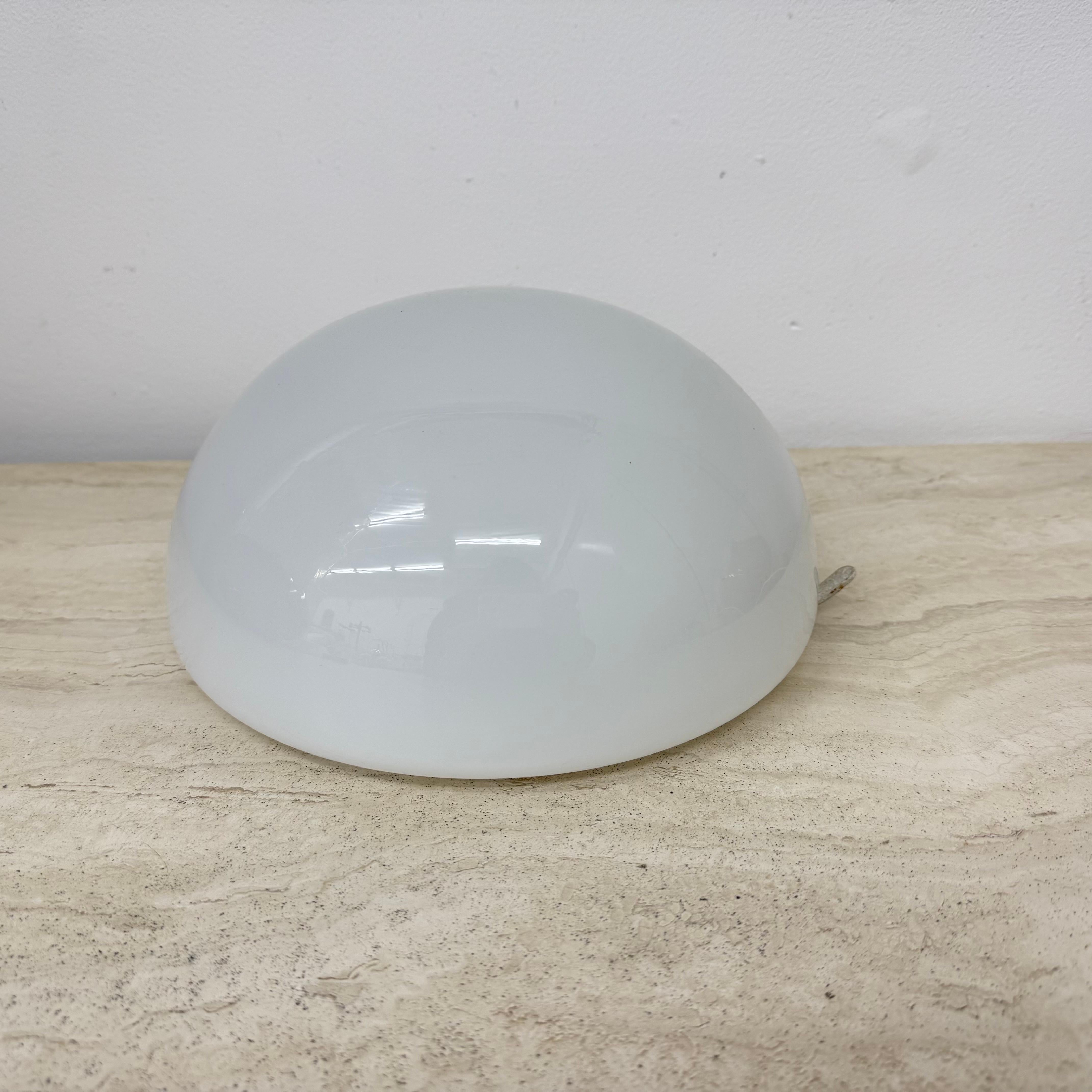 Bauhaus Lampada da soffitto Gispen Design olandese in vetro, anni '30 in vendita