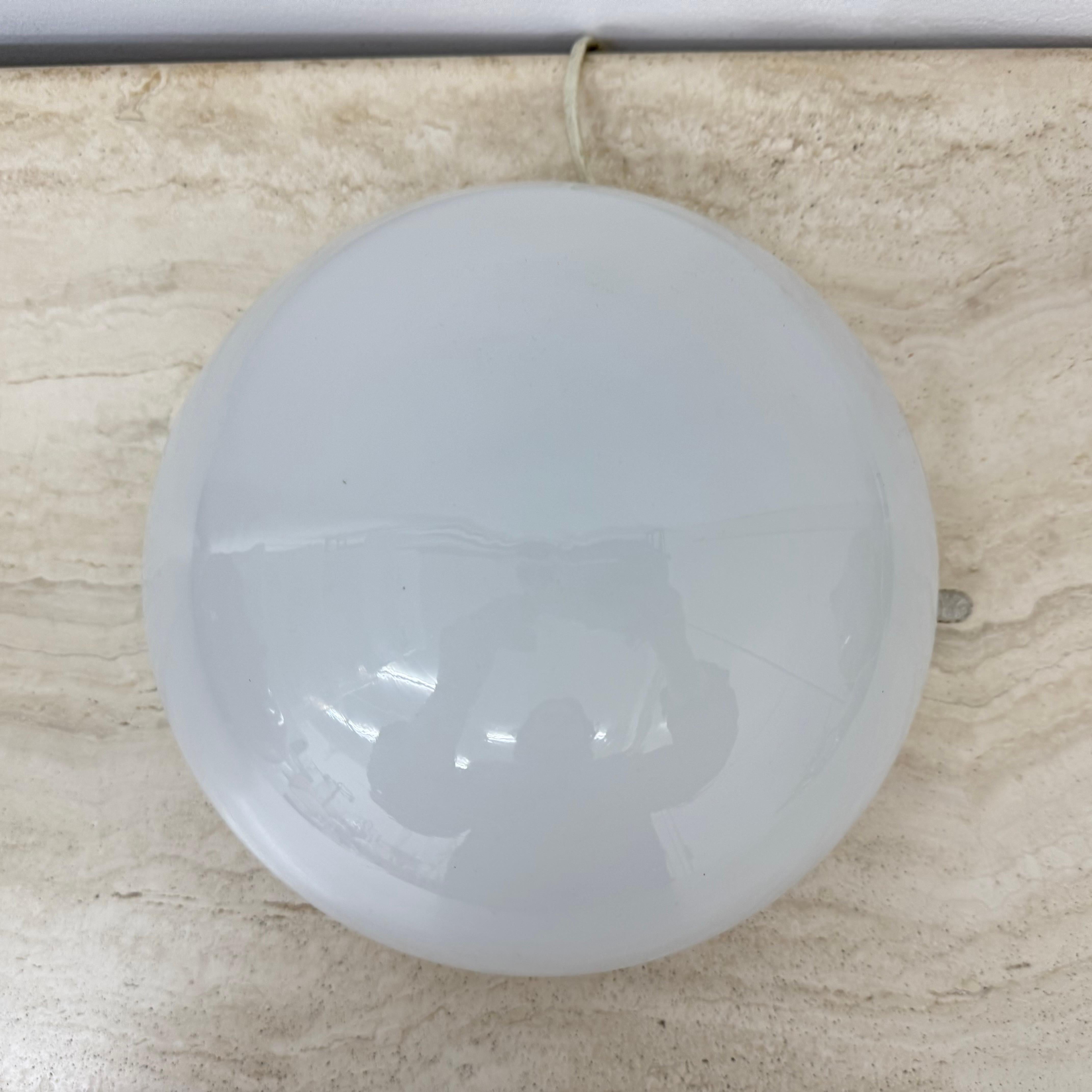 Olandese Lampada da soffitto Gispen Design olandese in vetro, anni '30 in vendita