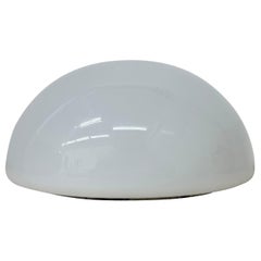 Lampada da soffitto Gispen Design olandese in vetro, anni '30