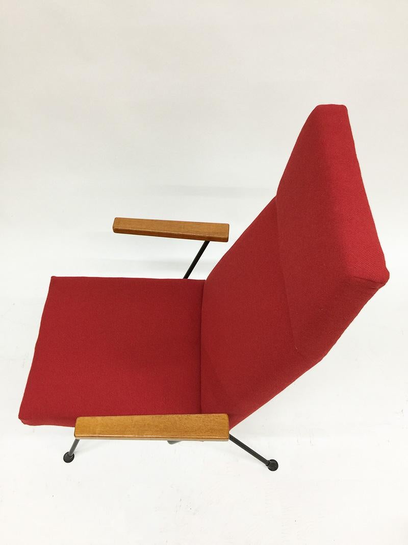 Dutch Gispen Lounge Chair, Model 1410 by A.R. Cordemeijer, 1959 For Sale