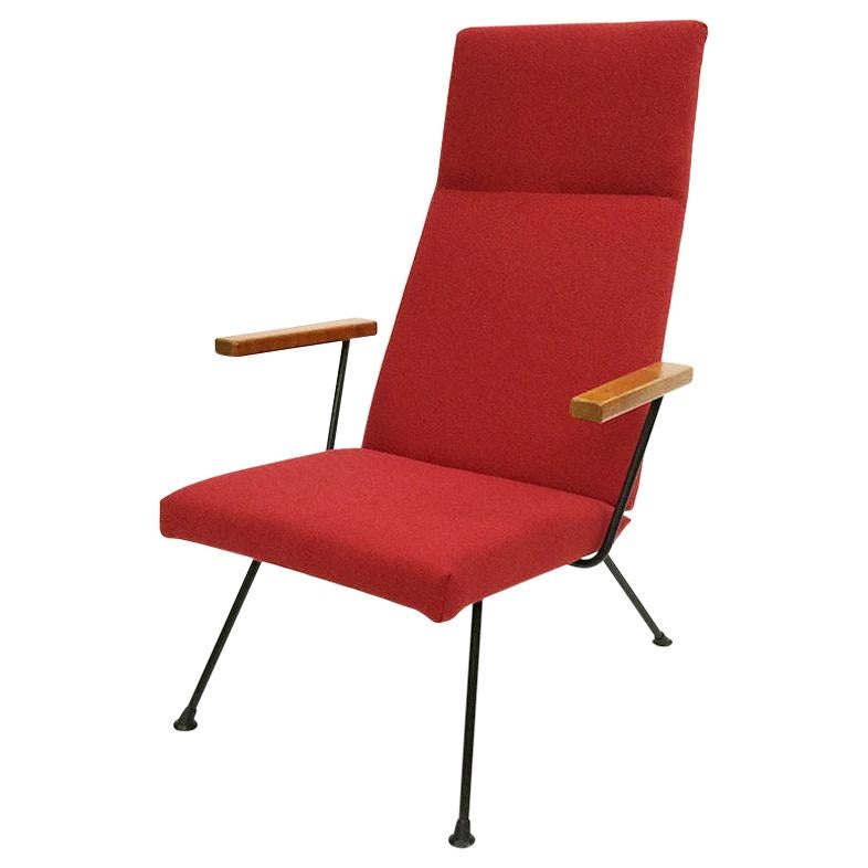 Gispen Lounge Chair, Model 1410 by A.R. Cordemeijer, 1959 For Sale